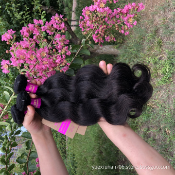 12A virgin human hair bundles  Brazilian human,  virgin cuticle aligned hair  body wave bunldle